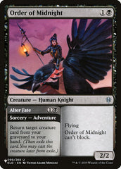 Order of Midnight / Alter Fate - Magic: The Gathering - MoxLand