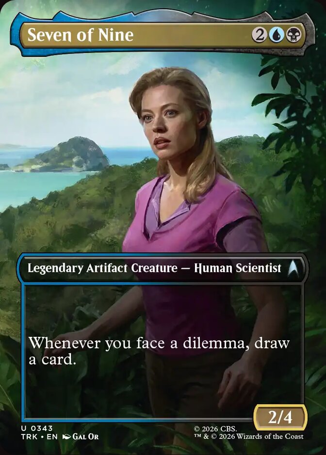Seven of Nine - Magic: The Gathering - MoxLand