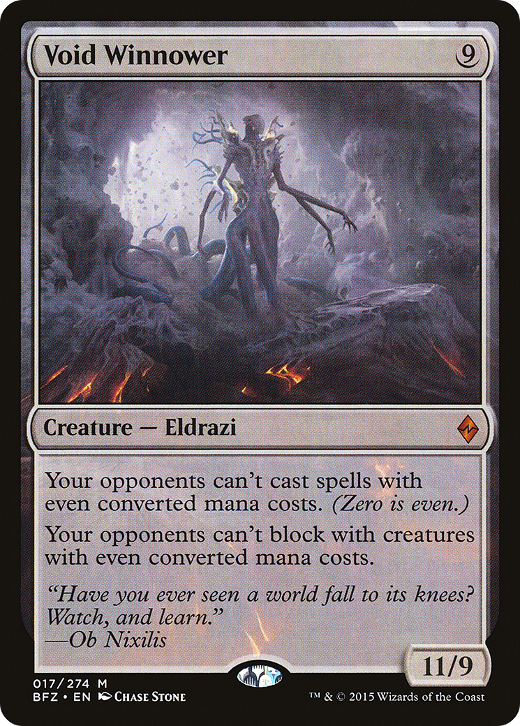 Peneirador do Vácuo / Void Winnower - Magic: The Gathering - MoxLand