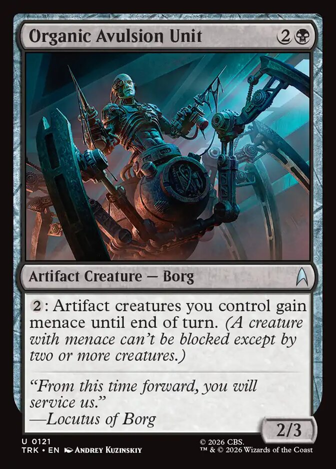 Organic Avulsion Unit - Magic: The Gathering - MoxLand