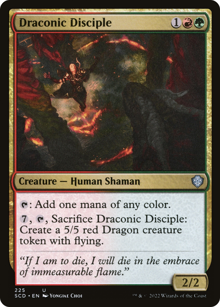 Discípula Dracônica / Draconic Disciple - Magic: The Gathering - MoxLand