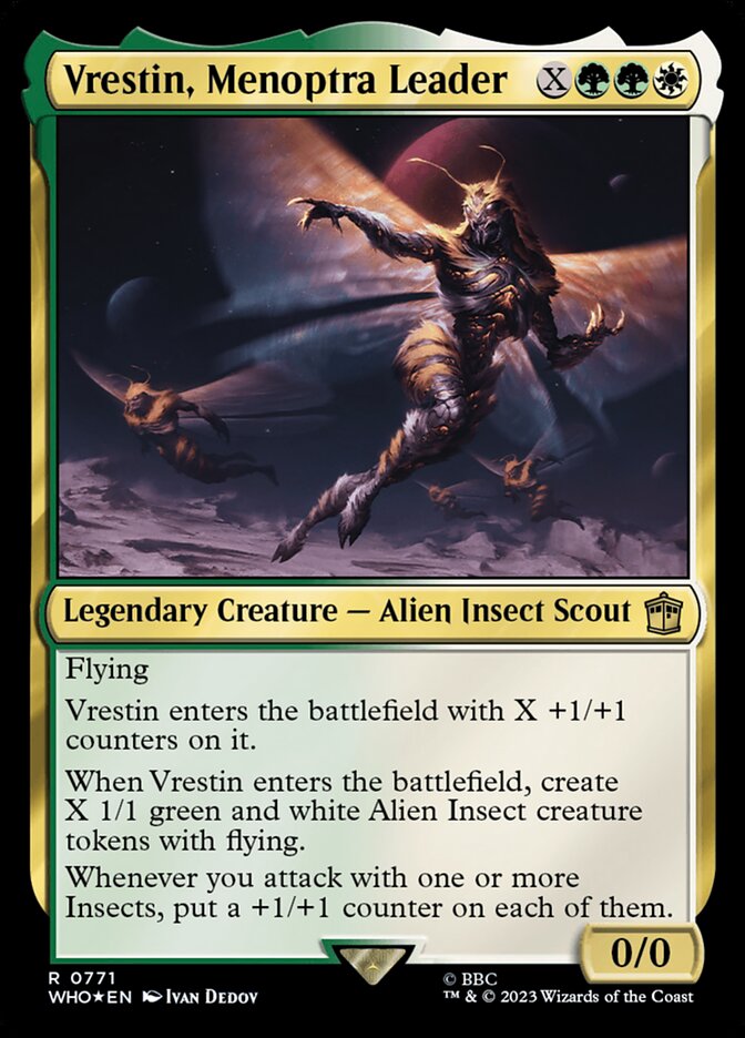 Vrestin, Menoptra Leader - Magic: The Gathering - MoxLand