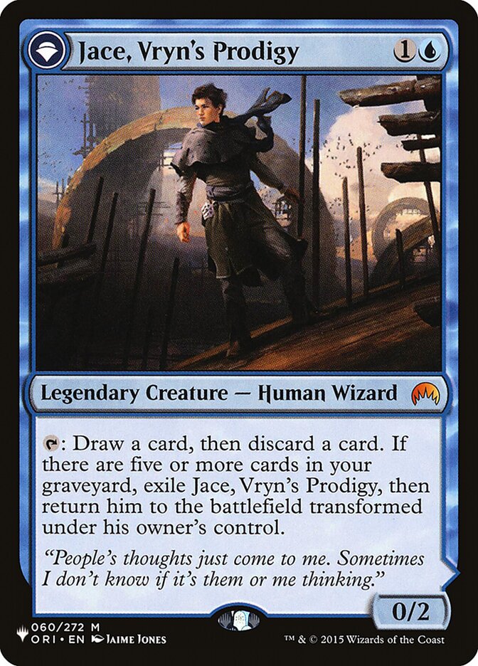 Jace, Prodígio de Vryn / Jace, Vryn's Prodigy - Magic: The Gathering - MoxLand