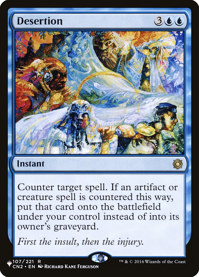 Deserção / Desertion - Magic: The Gathering - MoxLand