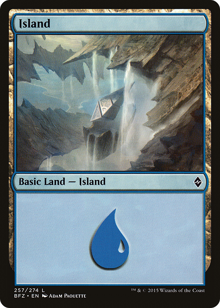 Ilha / Island - Magic: The Gathering - MoxLand