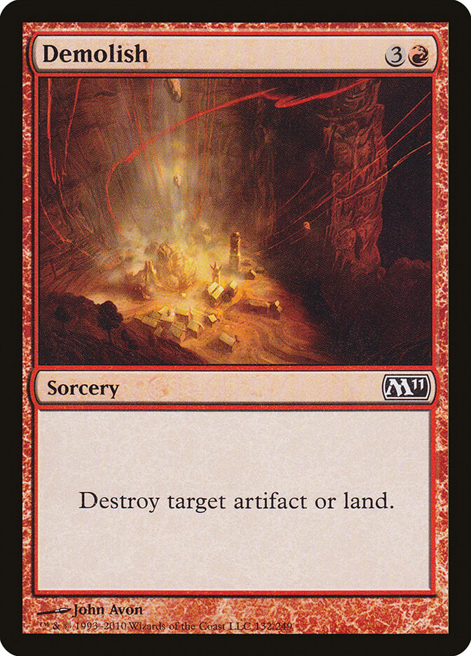Demolir / Demolish - Magic: The Gathering - MoxLand