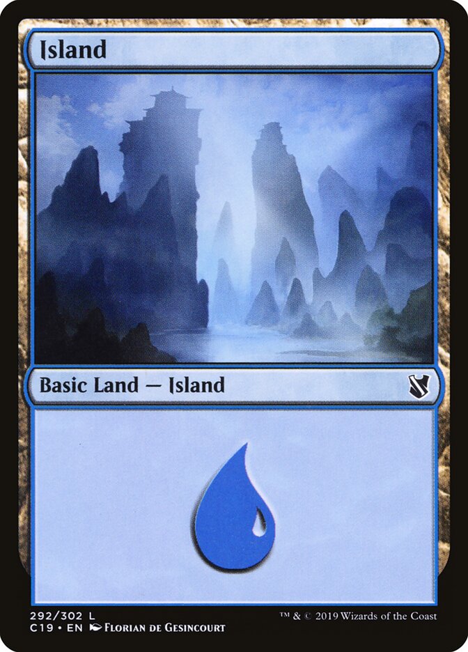 Ilha / Island - Magic: The Gathering - MoxLand
