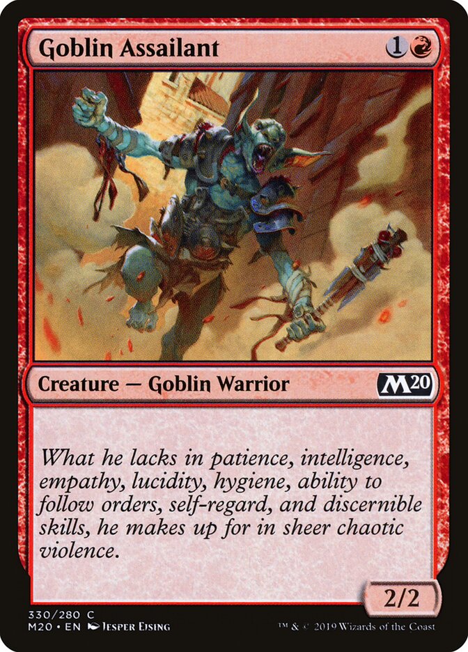 Agressor Goblin / Goblin Assailant - Magic: The Gathering - MoxLand