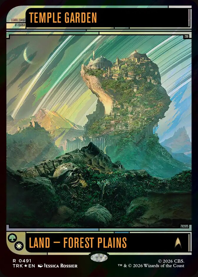 Jardim do Templo / Temple Garden - Magic: The Gathering - MoxLand