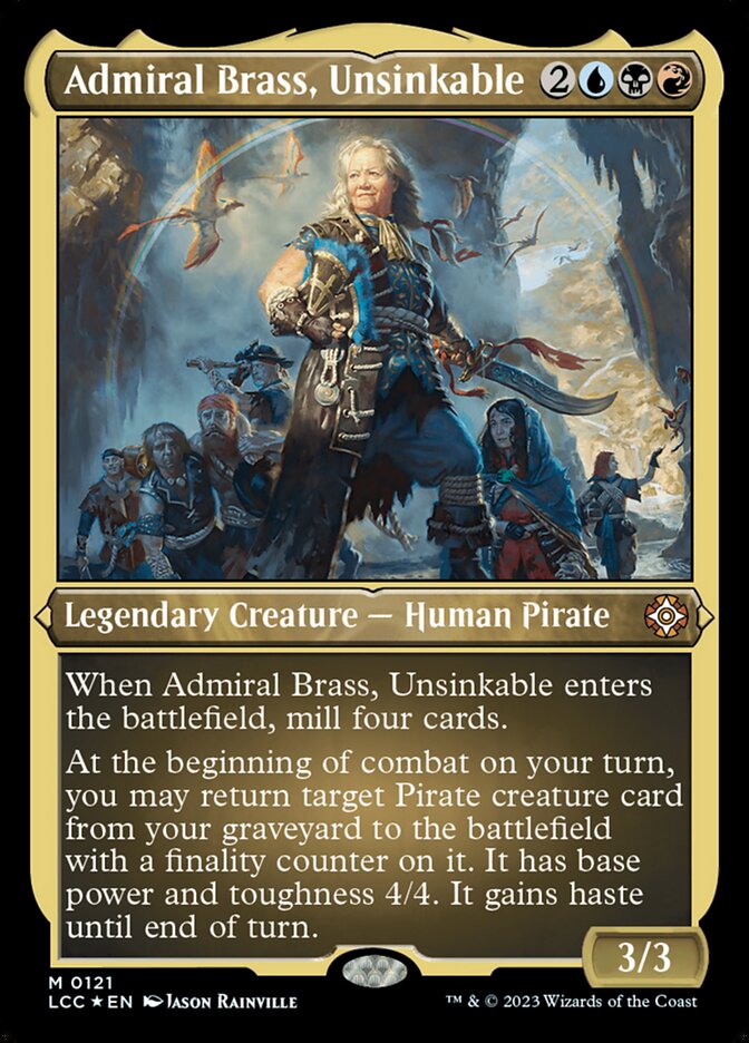 Almirante Bronze, Inafundável / Admiral Brass, Unsinkable - Magic: The Gathering - MoxLand