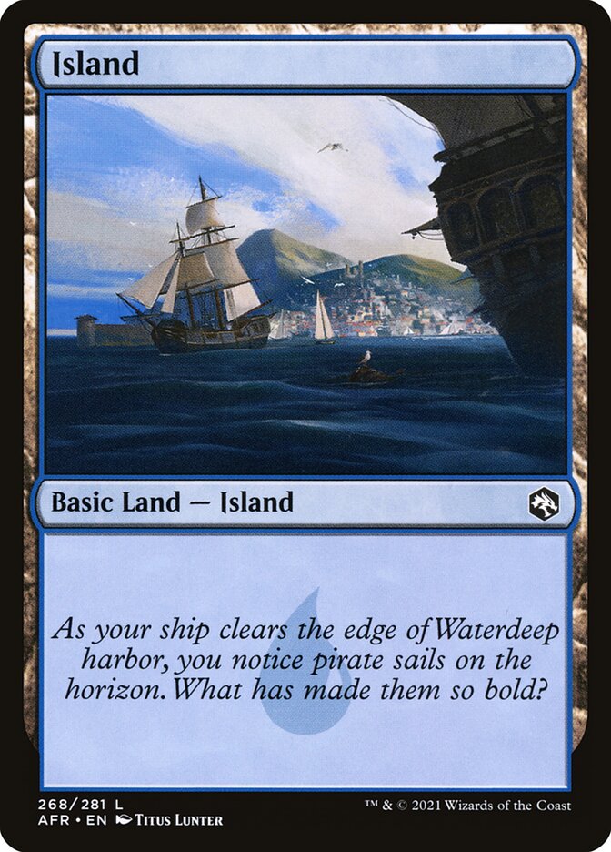 Ilha / Island - Magic: The Gathering - MoxLand