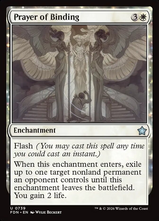 Oração do Aprisionamento / Prayer of Binding - Magic: The Gathering - MoxLand