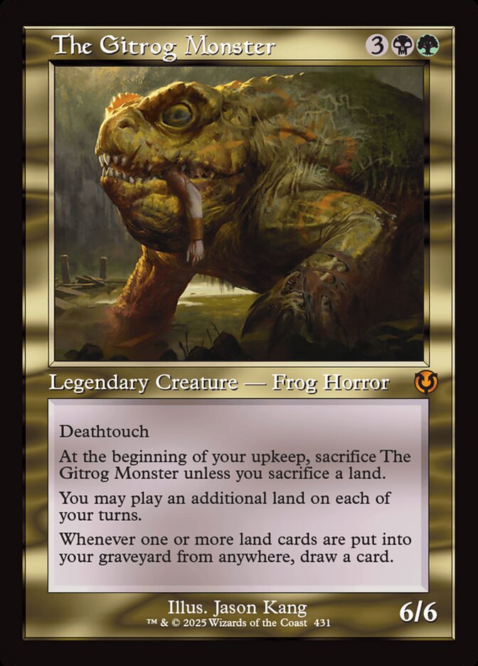 Monstro Gitrog / The Gitrog Monster - Magic: The Gathering - MoxLand
