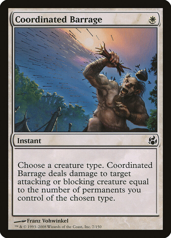 Bombardeio Coordenado / Coordinated Barrage - Magic: The Gathering - MoxLand