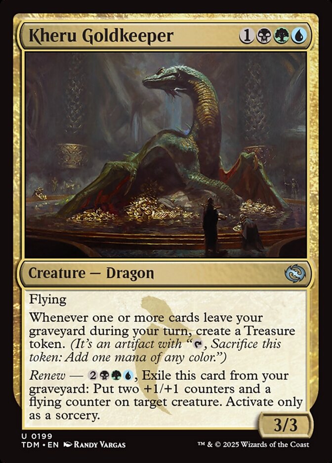 Guardião do Ouro Kheru / Kheru Goldkeeper - Magic: The Gathering - MoxLand
