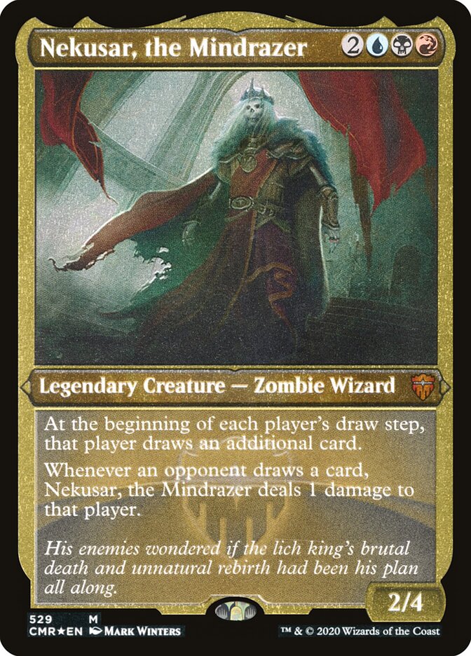 Nekusar, o Arrasador de Mentes / Nekusar, the Mindrazer - Magic: The Gathering - MoxLand