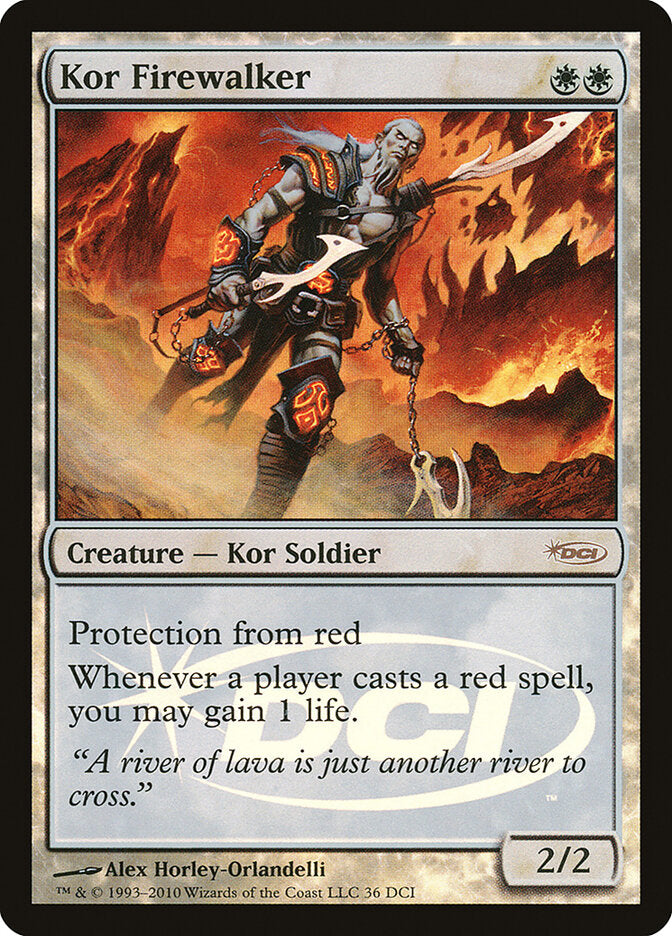 Andarilho do Fogo Kor / Kor Firewalker - Magic: The Gathering - MoxLand