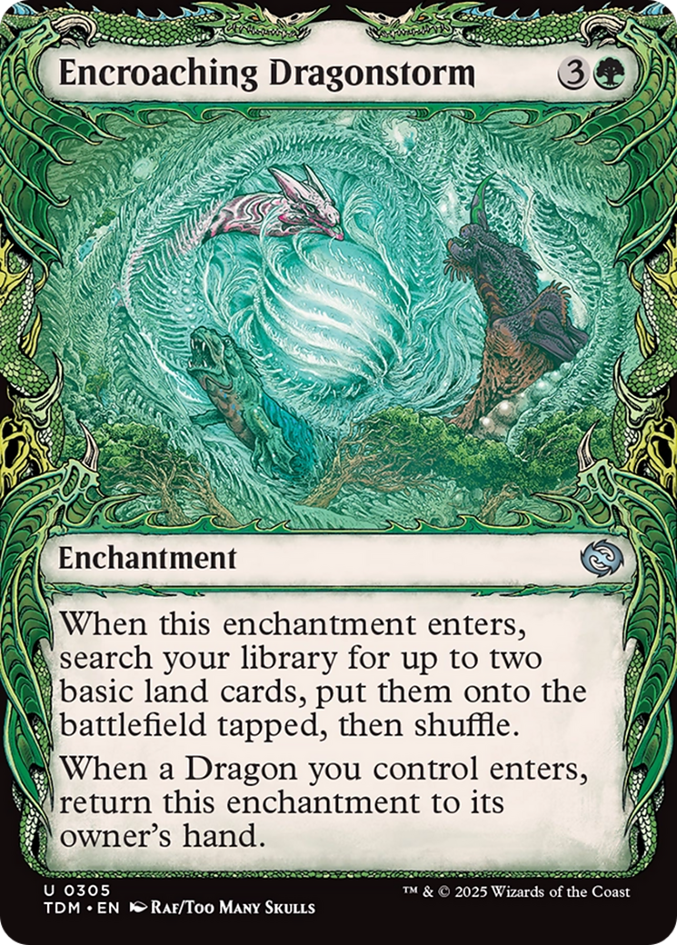 Tempestade de Dragões Invasora / Encroaching Dragonstorm - Magic: The Gathering - MoxLand