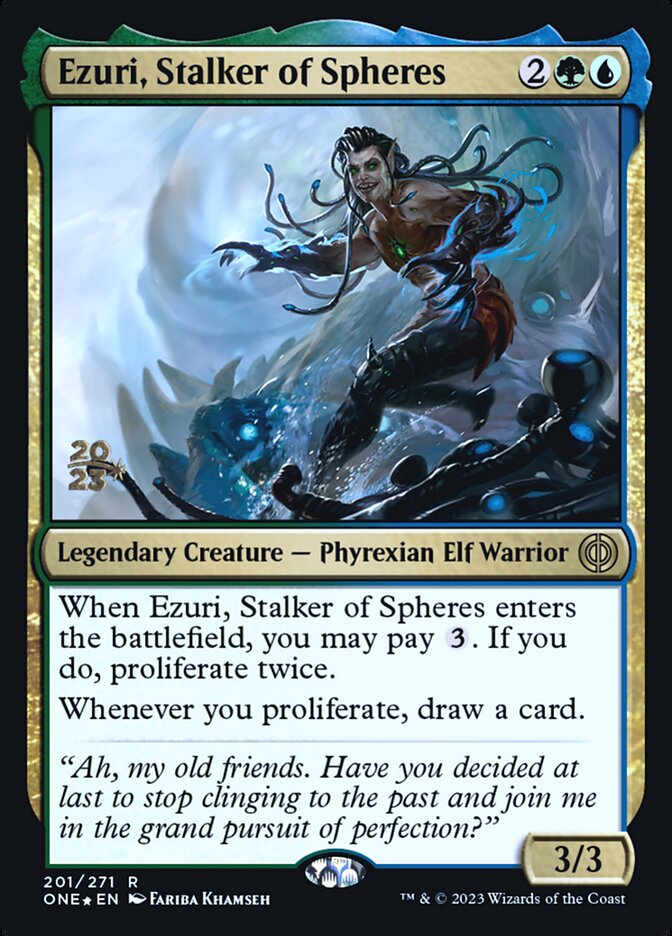 Ezuri, Espreitador de Esferas / Ezuri, Stalker of Spheres - Magic: The Gathering - MoxLand