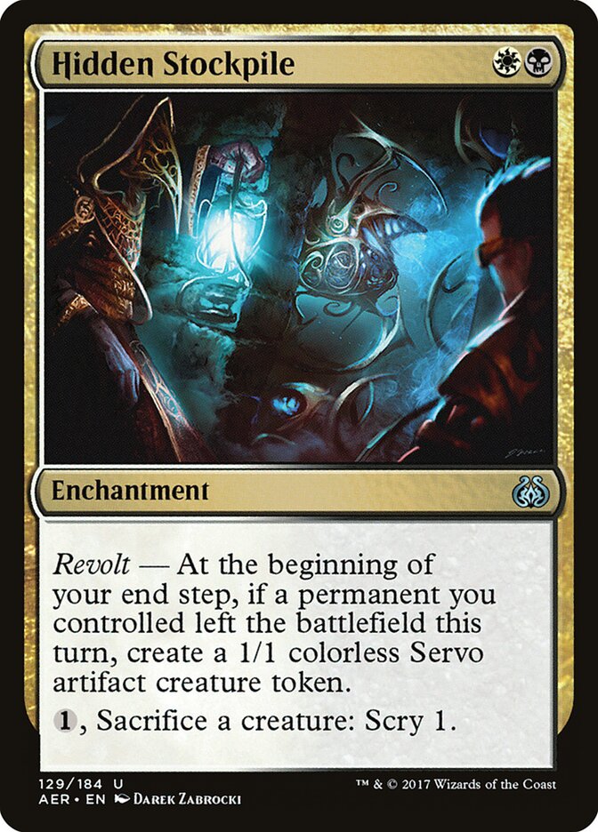 Depósito Escondido / Hidden Stockpile - Magic: The Gathering - MoxLand