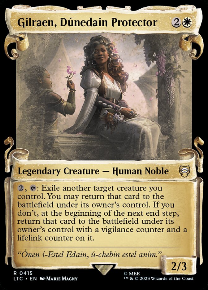 Gilraen, Protetora Dúnedain / Gilraen, Dúnedain Protector - Magic: The Gathering - MoxLand