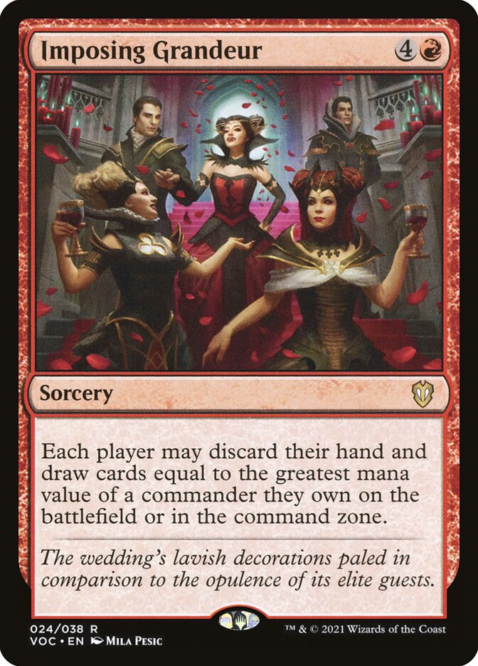Grandiosidade Imponente / Imposing Grandeur - Magic: The Gathering - MoxLand