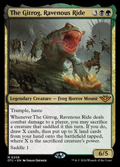 O Gitrog, Montaria Voraz / The Gitrog, Ravenous Ride - Magic: The Gathering - MoxLand