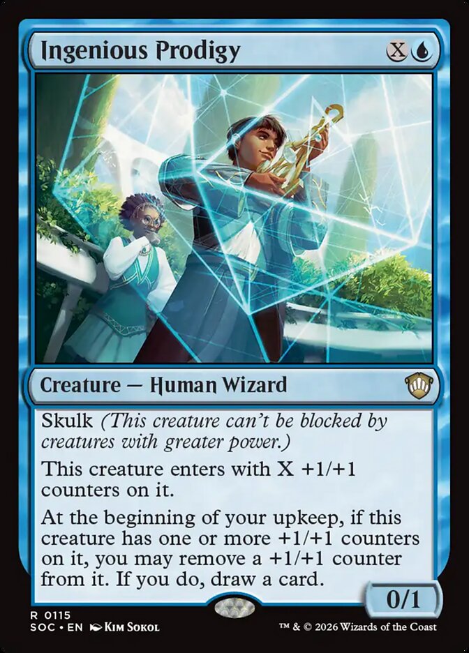 Prodígio Engenhoso / Ingenious Prodigy - Magic: The Gathering - MoxLand
