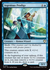 Prodígio Engenhoso / Ingenious Prodigy - Magic: The Gathering - MoxLand