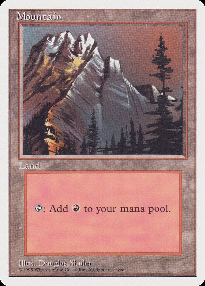 Montanha / Mountain - Magic: The Gathering - MoxLand