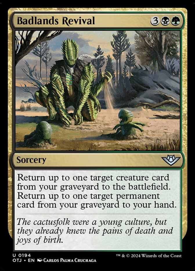 Revitalização das Terras Agrestes / Badlands Revival - Magic: The Gathering - MoxLand