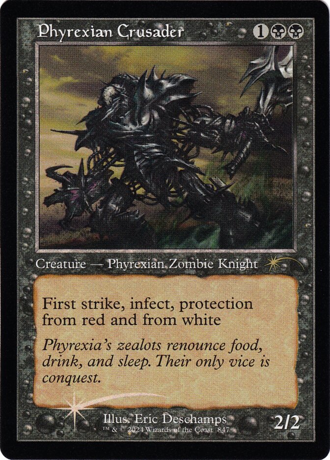 Cruzado Phyrexiano / Phyrexian Crusader - Magic: The Gathering - MoxLand