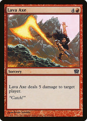Machado de Lava / Lava Axe - Magic: The Gathering - MoxLand