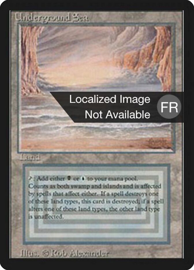 Underground Sea - Magic: The Gathering - MoxLand