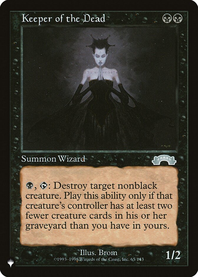 Custódio dos Mortos / Keeper of the Dead - Magic: The Gathering - MoxLand
