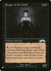Custódio dos Mortos / Keeper of the Dead - Magic: The Gathering - MoxLand