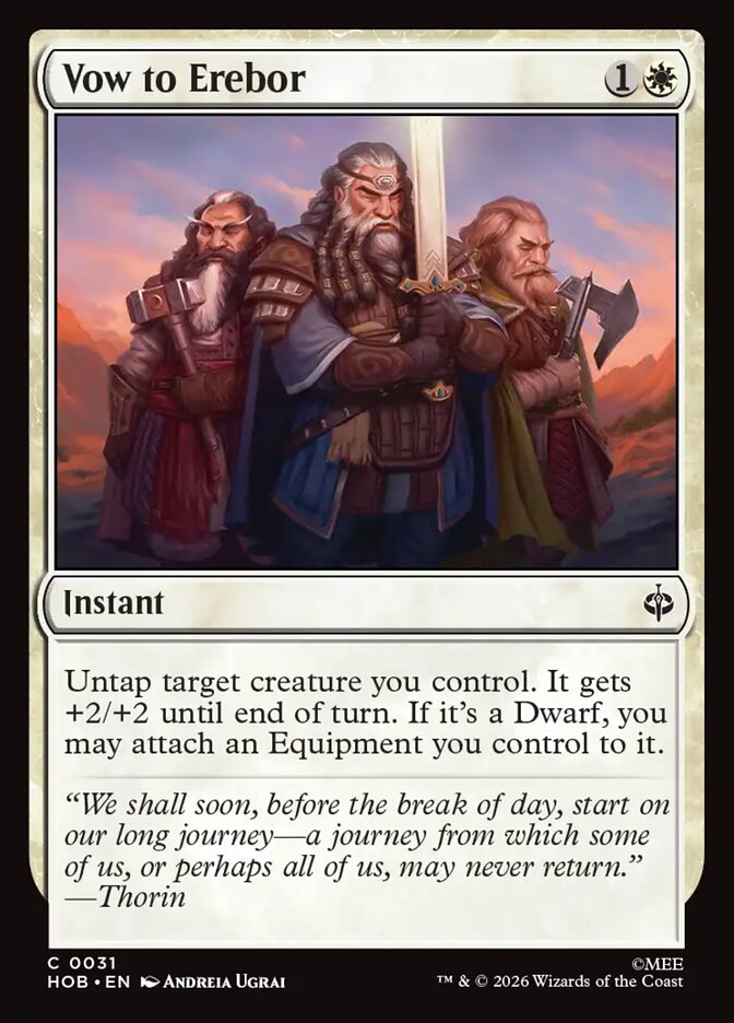 Vow to Erebor