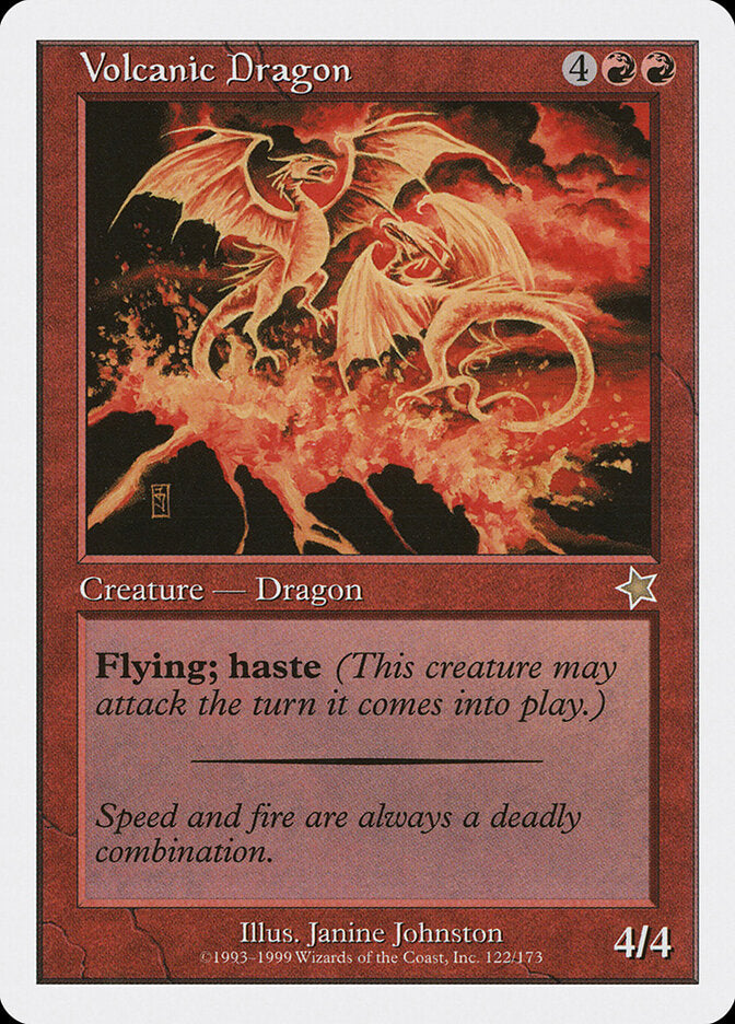 Dragão Vulcânico / Volcanic Dragon - Magic: The Gathering - MoxLand