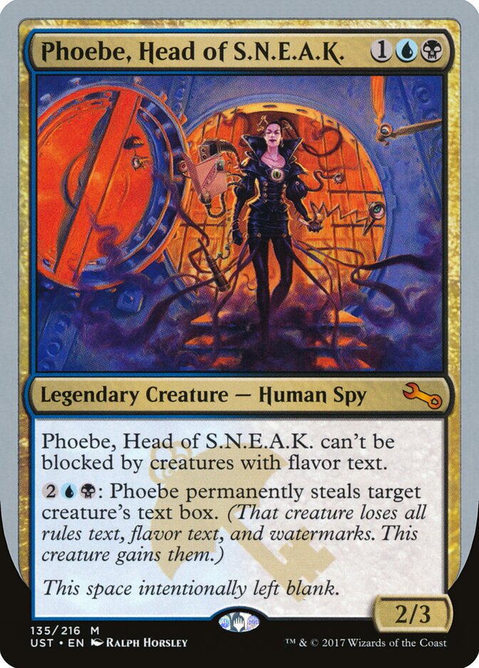 Phoebe, Head of S.N.E.A.K. - Magic: The Gathering - MoxLand