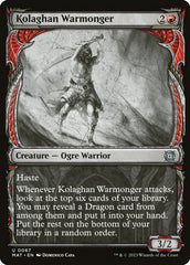 Belicista de Kolaghan / Kolaghan Warmonger - Magic: The Gathering - MoxLand