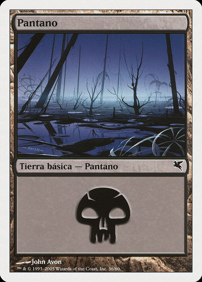 Pântano / Swamp - Magic: The Gathering - MoxLand