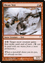 Yeti de Ohran / Ohran Yeti - Magic: The Gathering - MoxLand