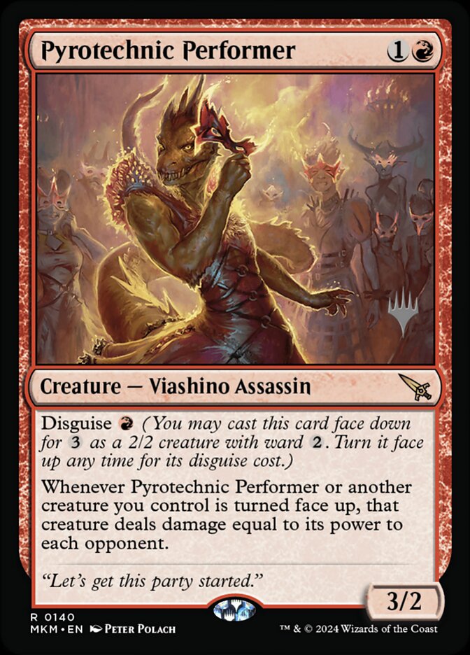 Artista Pirotécnica / Pyrotechnic Performer - Magic: The Gathering - MoxLand