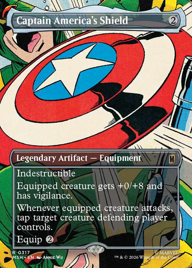 Captain America's Shield - Magic: The Gathering - MoxLand