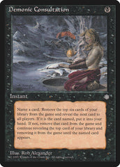 Consulta Demoníaca / Demonic Consultation - Magic: The Gathering - MoxLand