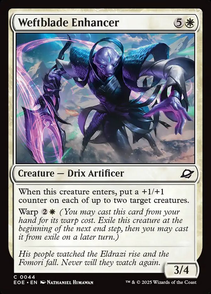 Pontenciador da Tramalâmina / Weftblade Enhancer - Magic: The Gathering - MoxLand