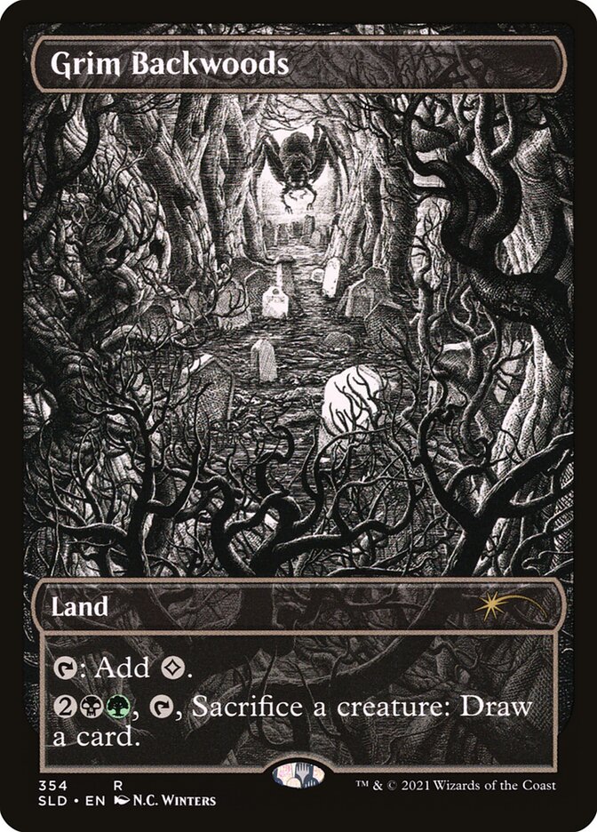 Mata Sinistra / Grim Backwoods - Magic: The Gathering - MoxLand
