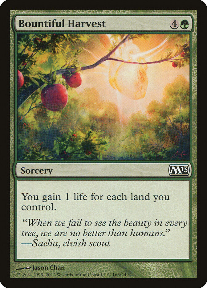Colheita Abundante / Bountiful Harvest - Magic: The Gathering - MoxLand