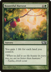 Colheita Abundante / Bountiful Harvest - Magic: The Gathering - MoxLand