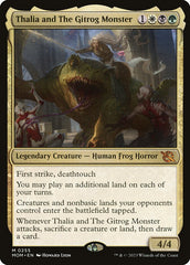 Thalia e O Monstro Gitrog / Thalia and The Gitrog Monster - Magic: The Gathering - MoxLand